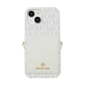 マイケルコース Wrap Case Pocket with Strap iPhone 15 MICHAEL KORS Vanilla MKWSVNLPWIP2361 マイケルコース Wrap Case Pocket with Strap iPhone 15 MICHAEL KORS Vanilla MKWSVNLPWIP2361