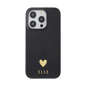 ELLE Slim Wrap Case for iPhone 15 Pro Black ELBLKWPIP2361P