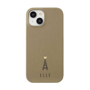 ELLE Slim Wrap Case for iPhone 15 Greige ELGRIWPIP2361