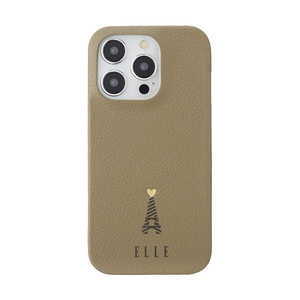 ELLE Slim Wrap Case for iPhone 15 Pro Greige ELGRIWPIP2361P