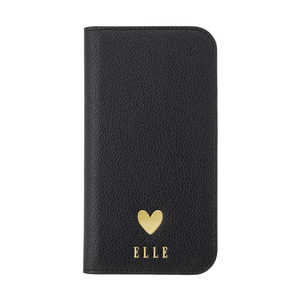 ELLE Folio Case for iPhone 15 Pro Black ELBLKFLIP2361P