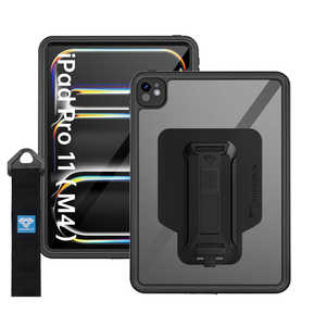 ARMORX ARMOR-X - IP68 Waterproof Case with Hand Strap for 11-inch iPad Pro (M4)Blackϥޡå MXS-IPAD-PR11
