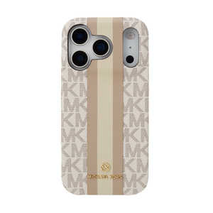 }CPR[X MICHAEL KORS - Slim Wrap Case Stripe for MagSafe for iPhone 17 Pro m Vanilla n MICHAEL KORS MKSTVNLWPIP2563P
