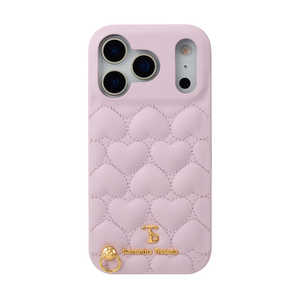 SAMANTHATHAVASA Samantha Thavasa- Wrap Case Heart Quilting with Hand Strap for iPhone 17 Pro m Pink n STLPKWPHSIP2563P