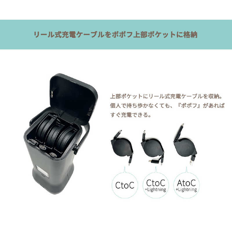 SWIFTECHIE(シーテック) SWIFTECHIE(シーテック) ポータブル電源 ポポフ(4台セット) STPP-200A-B-4 STPP-200A-B-4
