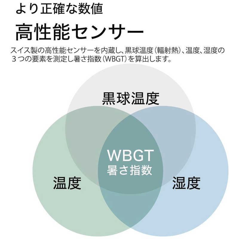 SAWADA SAWADA 黒球式熱中症指数計 TOMO-HSM1-W TOMO-HSM1-W