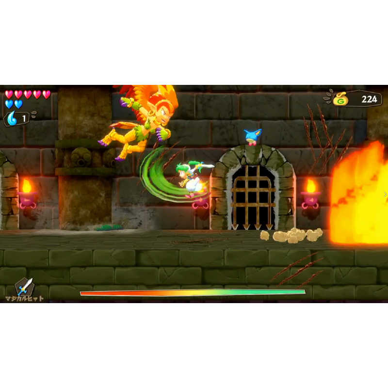 スタジオアートディンク スタジオアートディンク Switchゲームソフト ワンダーボーイ アーシャ・イン・モンスターワールド 通常版  