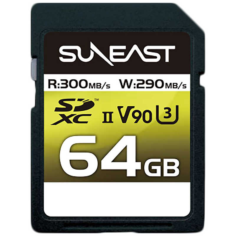 SUNEAST SUNEAST SDXCカード pSLC V90 SUNEAST ULTIMATE PRO (Class10/64GB) SE-SDU2064GA300 SE-SDU2064GA300