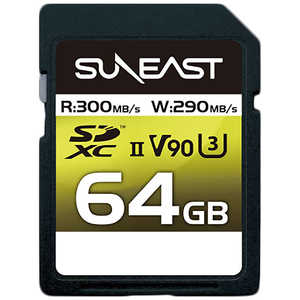 SUNEAST SDXCカード pSLC V90 SUNEAST ULTIMATE PRO (Class10/64GB) SE-SDU2064GA300