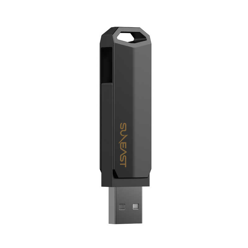SUNEAST SUNEAST 外付けSSD スティック型 Revolve R10 シリーズ 1TB USB 3.2(Gen 2)USB Type C/USB-A両対応 回転式カバー  ［ポータブル型］ SE-PS0001T2LO1BF SE-PS0001T2LO1BF