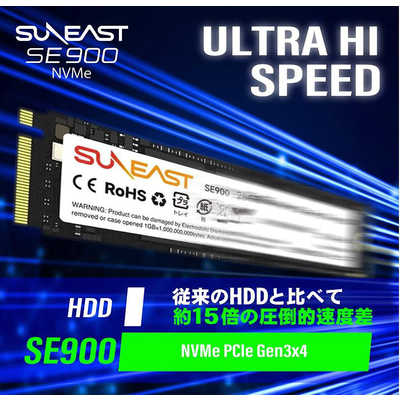 SUNEAST 2TB NVMe SSD PCIe Gen 4.0×4 with