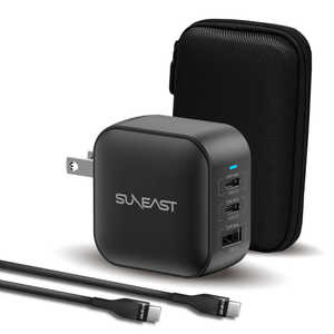 SUNEAST USB}[d 70w VRP[uPDΉ100W(2mt) [|[`t ubN SE-AC070DC001BKF