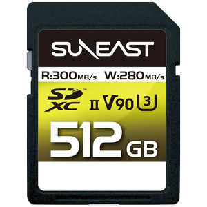 SUNEAST SDXCカード【pSLC V90】 SUNEAST ULTIMATE PRO (Class10/512GB) SE-SDU2512GA300