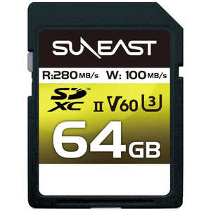 SUNEAST SDXCカード SUNEAST ULTIMATE PRO (Class10/64GB) SE-SDU2064GC280