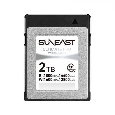 SUNEAST ULTIMATE PRO CFexpress Type B WHITEシリーズ 2TB 最大読込  
