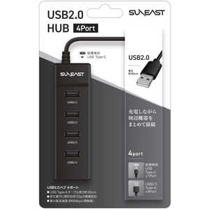 SUNEAST USB-A ᥹ USB2.0typeAx4USBϥ ΥХѥ /4ݡ /USB2.0б SE-RU2HUBA4A2