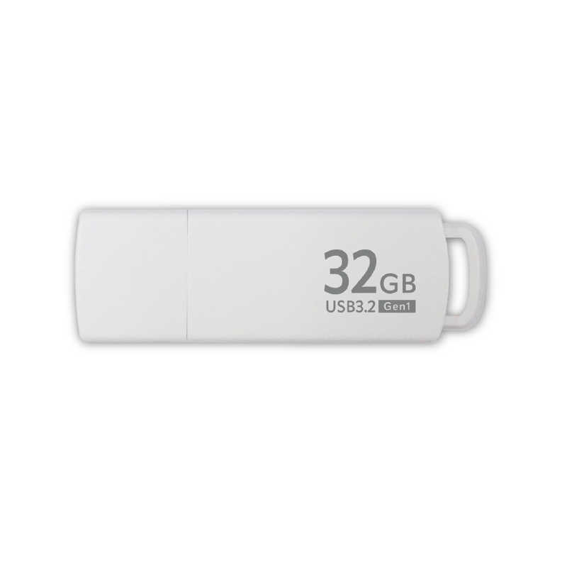 ORIGINALBASIC ORIGINALBASIC USBメモリ ［32GB /USB TypeA /USB3.2 /キャップ式］ ホワイト OB-UM3A032G OB-UM3A032G