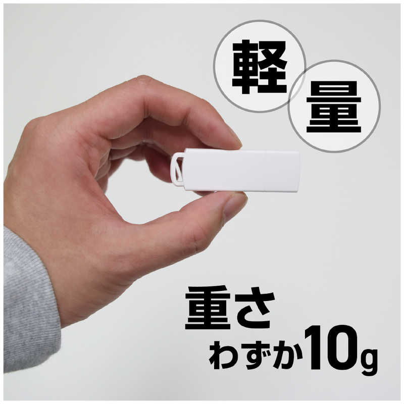 ORIGINALBASIC ORIGINALBASIC USBメモリ ［32GB /USB TypeA /USB3.2 /キャップ式］ ホワイト OB-UM3A032G OB-UM3A032G
