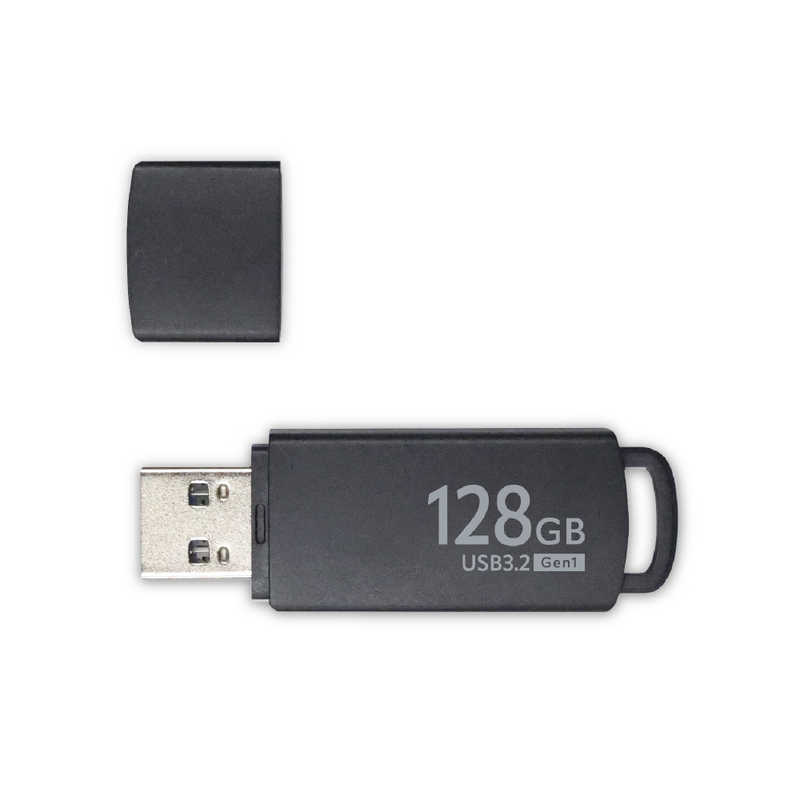 ORIGINALBASIC ORIGINALBASIC USBメモリ ［128GB /USB TypeA /USB3.2 /キャップ式］ ブラック OB-UM3A128G OB-UM3A128G