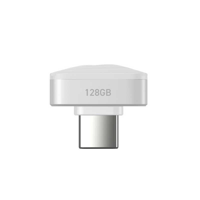 SUNEAST SUNEAST 極小型 外付け ポータブル SSD Nano 128GB Type-C USB3.2 Gen 1対応 最大読込速度 450MB/s ［ポータブル型］ ホワイト SE-PS128G2LNN1WF SE-PS128G2LNN1WF