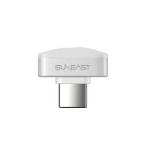 SUNEAST 極小型 外付け ポータブル SSD Nano 128GB Type-C USB3.2 Gen 1対応 最大読込速度 450MB/s ［ポータブル型］ ホワイト SE-PS128G2LNN1WF