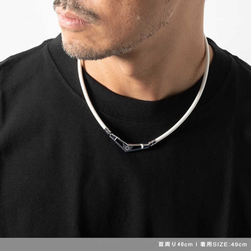 BANDEL BANDEL Healthcare Necklace V1 White×Silver HLCV-M-WS HLCV-M-WS