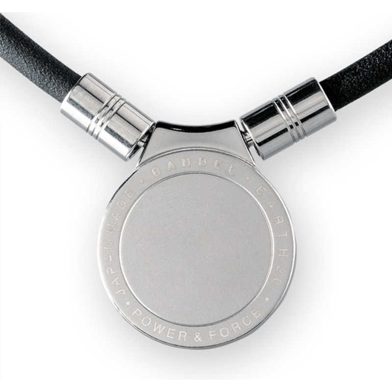 BANDEL BANDEL Healthcare Necklace Earth 2.0 Black×Silver HLCNE2BS47 HLCNE2BS47