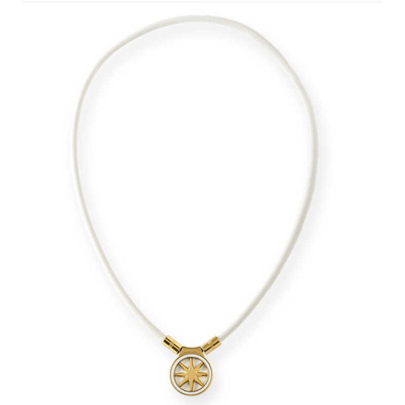BANDEL BANDEL Healthcare Necklace Earth 2.0 White×Gold HLCNE2WG47 HLCNE2WG47