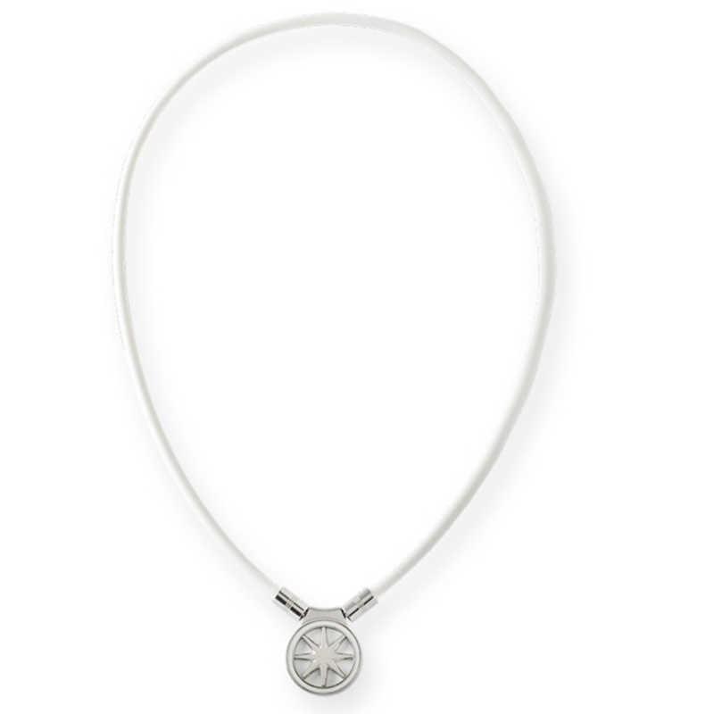 BANDEL BANDEL Healthcare Necklace Earth 2.0 White×Silver HLCNE2WS52 HLCNE2WS52