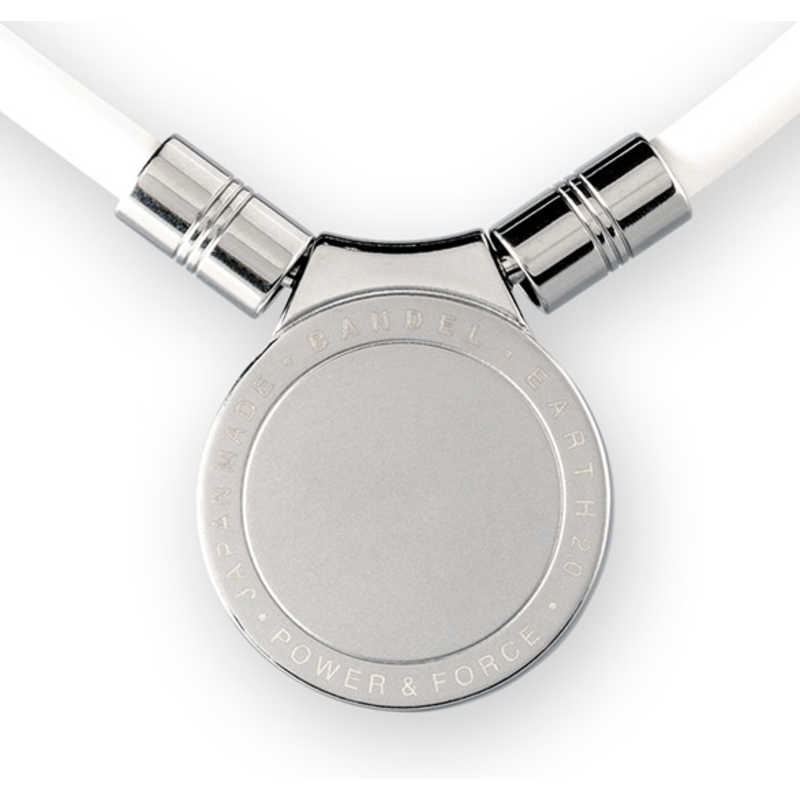 BANDEL BANDEL Healthcare Necklace Earth 2.0 White×Silver HLCNE2WS52 HLCNE2WS52