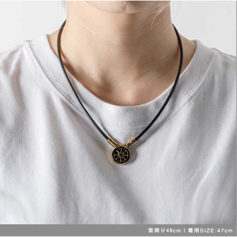 BANDEL BANDEL Healthcare Necklace Earth mini 2.0 Black×Gold HLCFNE2BG47 HLCFNE2BG47