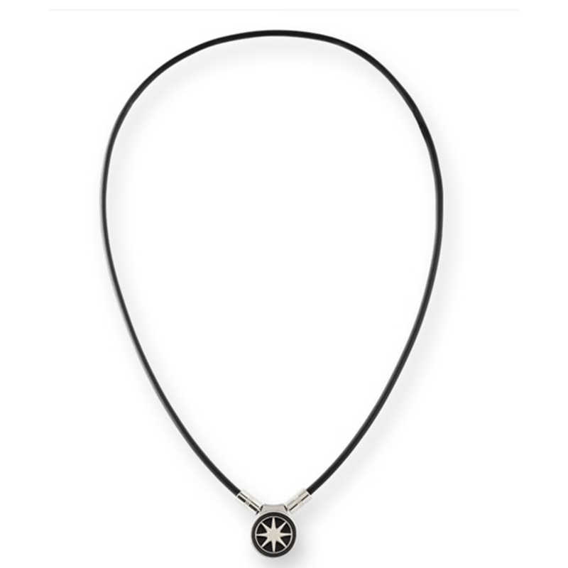 BANDEL BANDEL Healthcare Necklace Earth mini 2.0 Black×Silver HLCFNE2BS52 HLCFNE2BS52