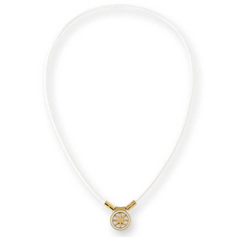 BANDEL BANDEL Healthcare Necklace Earth mini 2.0 White×Gold HLCFNE2WG52 HLCFNE2WG52