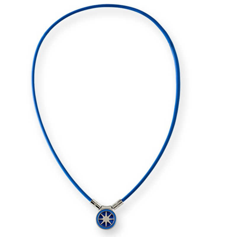 BANDEL BANDEL Healthcare Necklace Earth mini 2.0 青木瀬令奈モデル Blue×Silver HLCFNE2AS47 HLCFNE2AS47