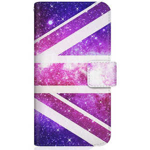 CASEMARKET Samsung Galaxy A51 5G スリム手帳型ケース ユニオンジャック コレクション ビッグ コスモ ダイアリー 宇宙柄 SC-54A-BCM2S2314-78