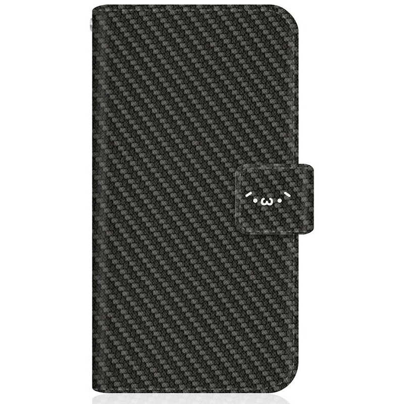 CASEMARKET CASEMARKET Samsung Galaxy A51 5G SHOBON スリム手帳型ケース ショボーン on カーボーン(´･ω･') カーボン風柄 手帳 SC-54A-BSB2S2638-78 SC-54A-BSB2S2638-78