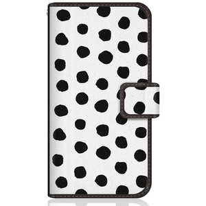 CASEMARKET Samsung Galaxy A51 5G スリム手帳型ケース 北欧 モダン モノトーン パッロ White SCG07-BCM2S2103-78