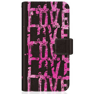 CASEMARKET Samsung Galaxy A51 5G スリム手帳型ケース LOVE. LOVE. LOVE. The Pink スリム ダイアリー SCG07-BCM2S2235-78