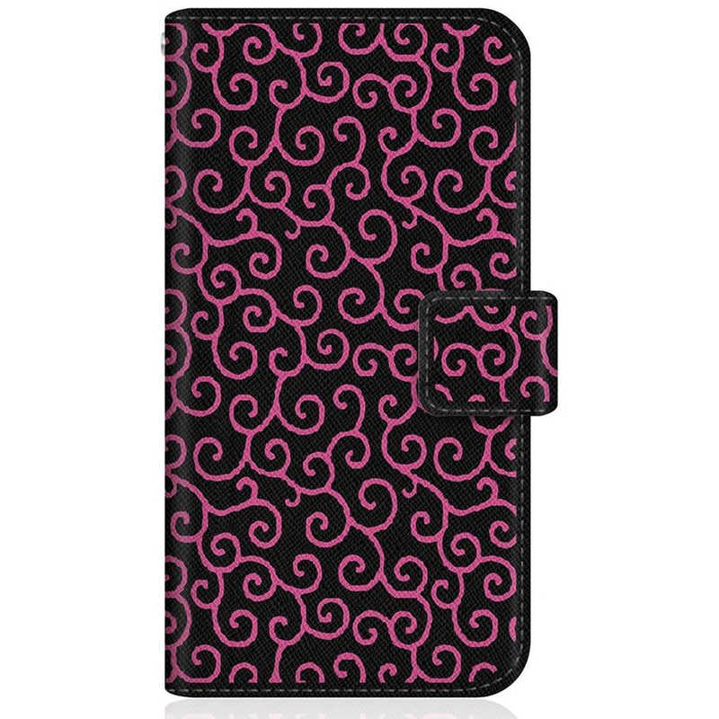 CASEMARKET CASEMARKET Samsung Galaxy A51 5G スリム手帳型ケース モダン 唐草模様 ブラック & ピンク TOKYO STYLE SCG07-BCM2S2540-78 SCG07-BCM2S2540-78