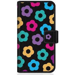 CASEMARKET Samsung Galaxy A21 スリム手帳型ケース カラフル デイジー クラシック SC-42A-BCM2S2303-78