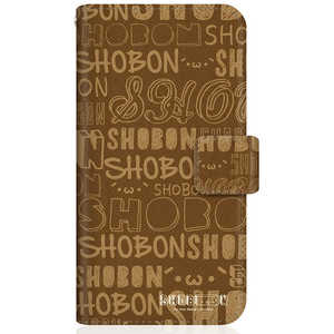 CASEMARKET iPhone 12 SHOBON スリム手帳型ケース ショボーン (´･ω･') クラシック イエロー iPhone12-BSB2S2606-78