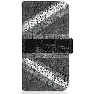 CASEMARKET iPhone 12 スリム手帳型ケース Black Union Jack ダメージ キングダム ダイアリー iPhone12-BCM2S2099-78