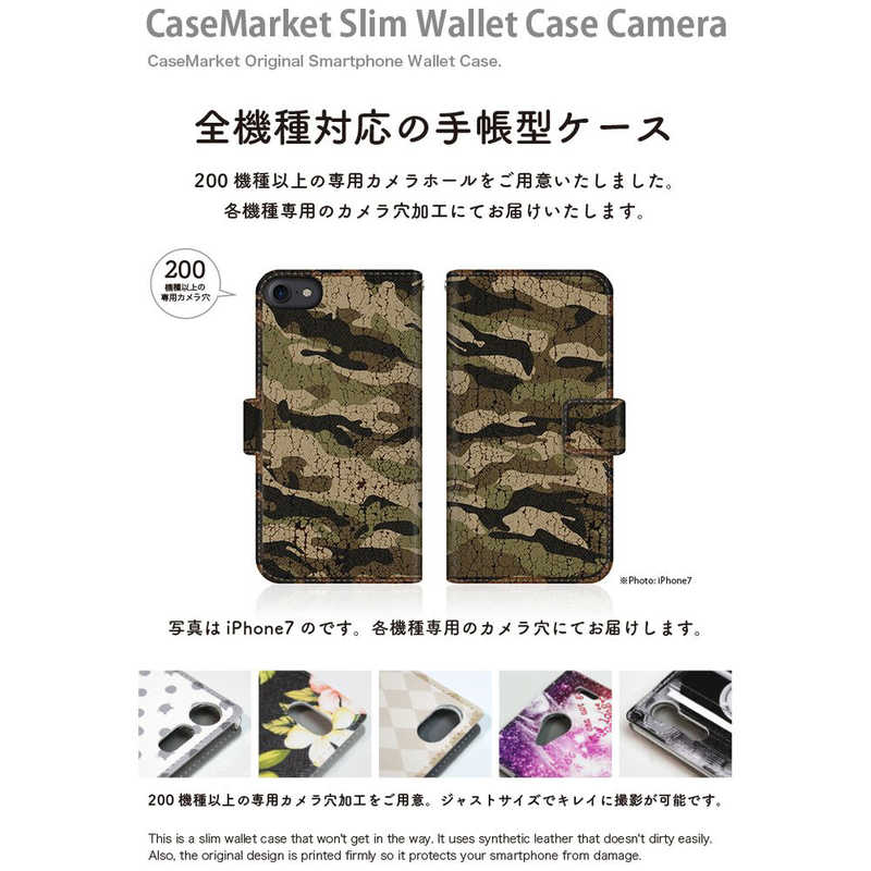 CASEMARKET CASEMARKET iPhone 12 mini スリム手帳型ケース カモフラージュ柄 ハード デザート カモ ダイアリー iPhone12mini-BCM2S2171-78 iPhone12mini-BCM2S2171-78