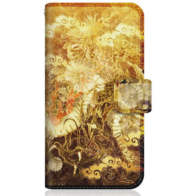 CASEMARKET CASEMARKET SONY Xperia 1 II スリム手帳型ケース 屏風 和柄 昇り金龍 菊花紋章 風雲 SOG01-BCM2S2130-78 SOG01-BCM2S2130-78