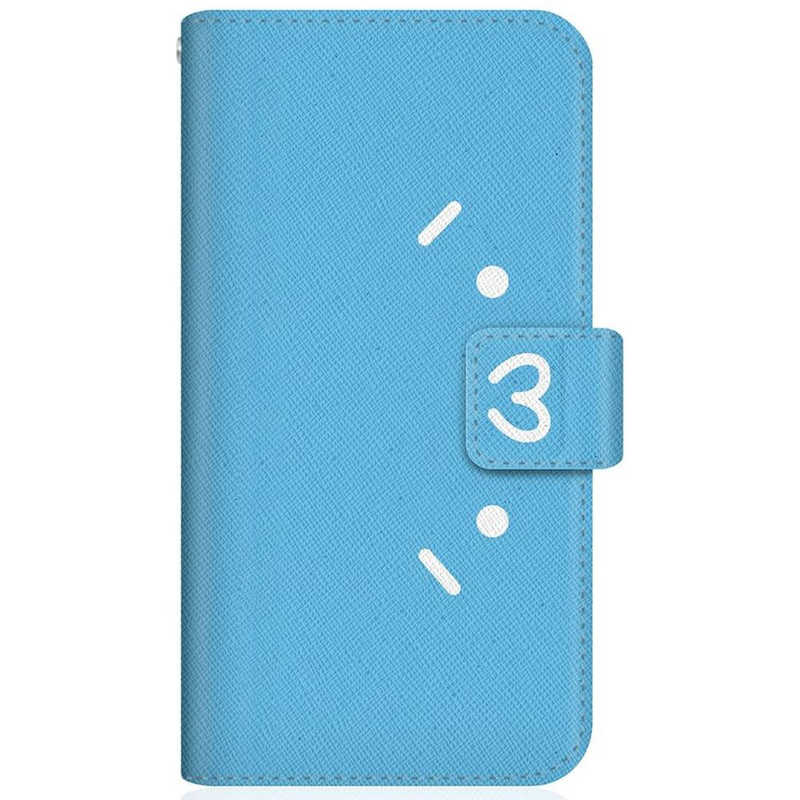 CASEMARKET CASEMARKET FCNT arrows 5G SHOBON スリム手帳型ケース ショボーン (´･ω･') × ナエ-(´Д`) 手帳 ポップカラー ver. スカイ ブルー F-51A-BSB2S2641-78 F-51A-BSB2S2641-78