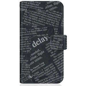 CASEMARKET Samsung Galaxy S20 Ultra 5G スリム手帳型ケース ニュースペーパー クラシック ノート ブラック SM-G9880-BCM2S2192-78