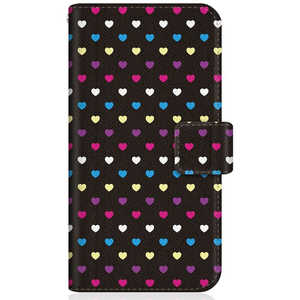 CASEMARKET Samsung Galaxy S20 Ultra 5G スリム手帳型ケース レインボー ハート 50S スリム ダイアリー SM-G9880-BCM2S2531-78