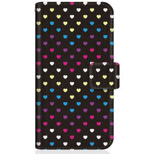 CASEMARKET Samsung Galaxy S20 Ultra 5G スリム手帳型ケース レインボー ハート 60S スリム ダイアリー SM-G9880-BCM2S2532-78