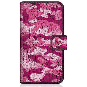 CASEMARKET Samsung Galaxy Note20 Ultra 5G �X�����蒠�^�P�[�X �J���t���[�W�� �p�^�[�� �J���� �A�[�~�[ �s���N SCG06-BCM2S2027-78