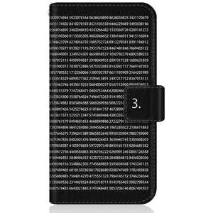 CASEMARKET Samsung Galaxy Note20 Ultra 5G スリム手帳型ケース 円周率 グラフィックス ダイアリー SCG06-BCM2S2043-78